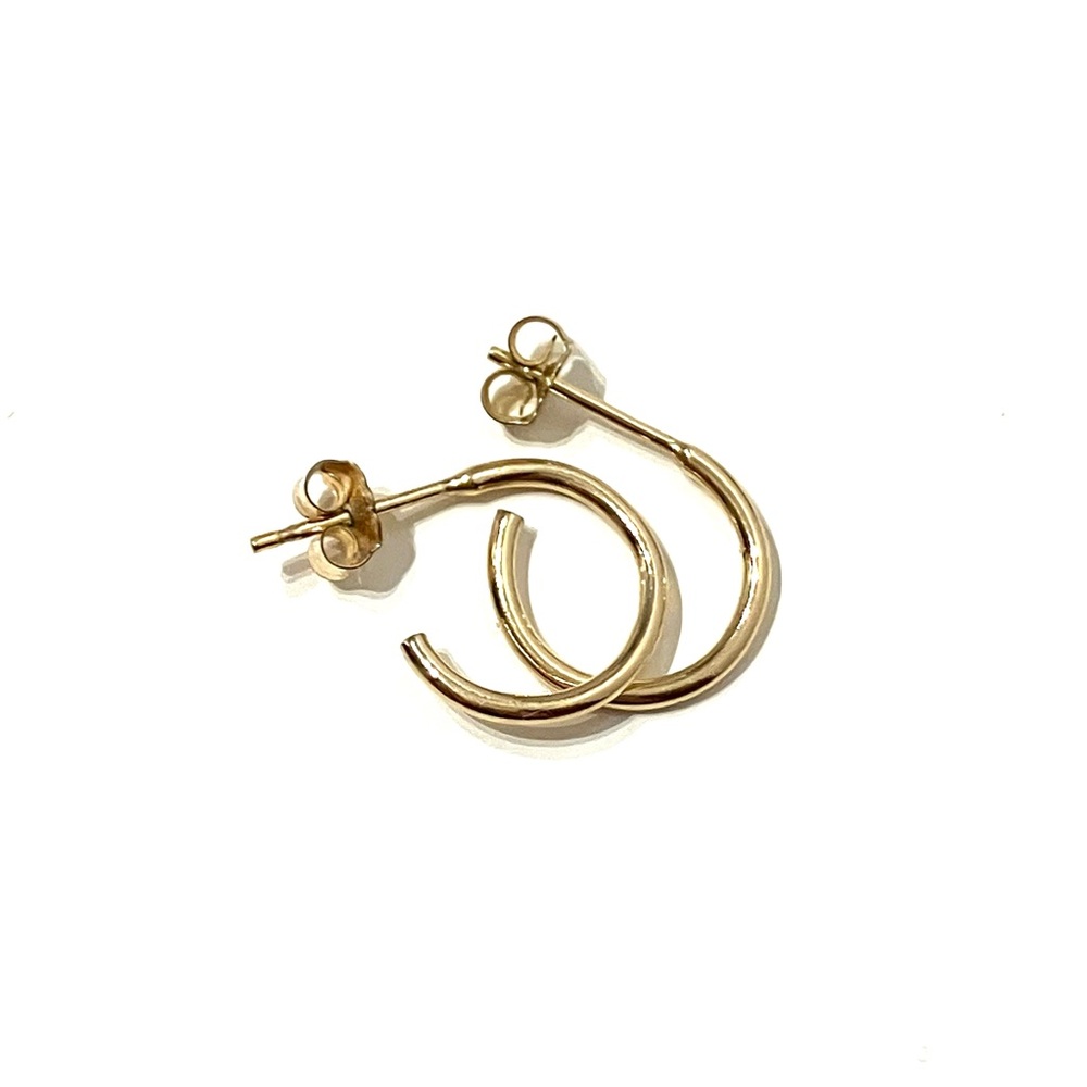 Dainty 14K Gold Filled Hoop Earrings